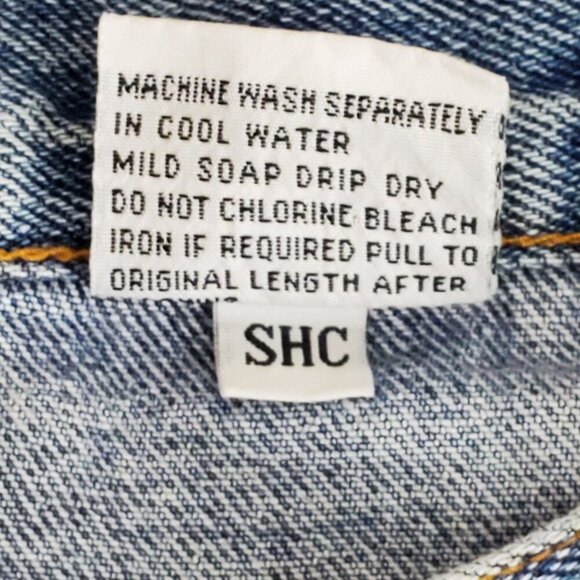 VTG Rio By Stephen Mardon High-Waisted Button-Fly Womans 9 Tapered Blue Jeans - Picture 11 of 13